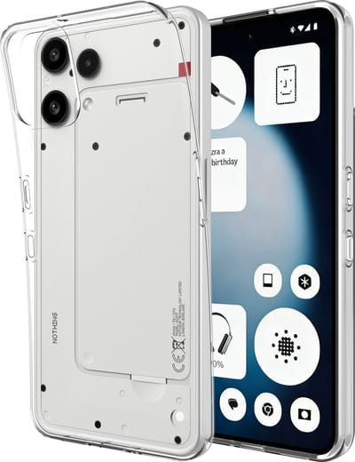 Cazy hoesje geschikt voor Nothing Phone (3a) Lite Hoesje Siliconen - Flexibele Case - Transparant
