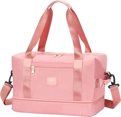 Reistas Handbagage - 40x30x20cm - Geschikt als Underseater - Underseat - Sporttas - Schoudertas - Roze - Weekendtas