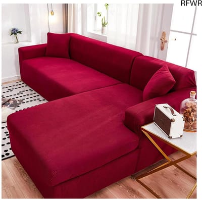 RFWR® Super Stretch Bankhoes voor 3-zitsbank - Antislip en Kreukvrij