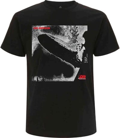 Led Zeppelin - 1 Remastered Cover Heren T-shirt - M - Zwart