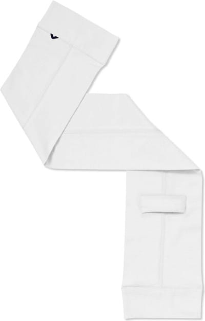 Silky Label sjaal ice white - maat 62/68 - wit
