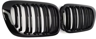 Voorbumper grill PRO - Voor BMW E46 98-01 - 2 Deurs Coupé Cabriolet Pre-Facelift - Auto Accessoires