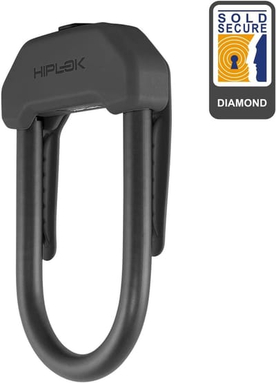 Beugelslot - U-slot Fietsslot - Fiets Beveiligen - Sold Secure Diamond - 15 cm x 8.5 cm - Zwart