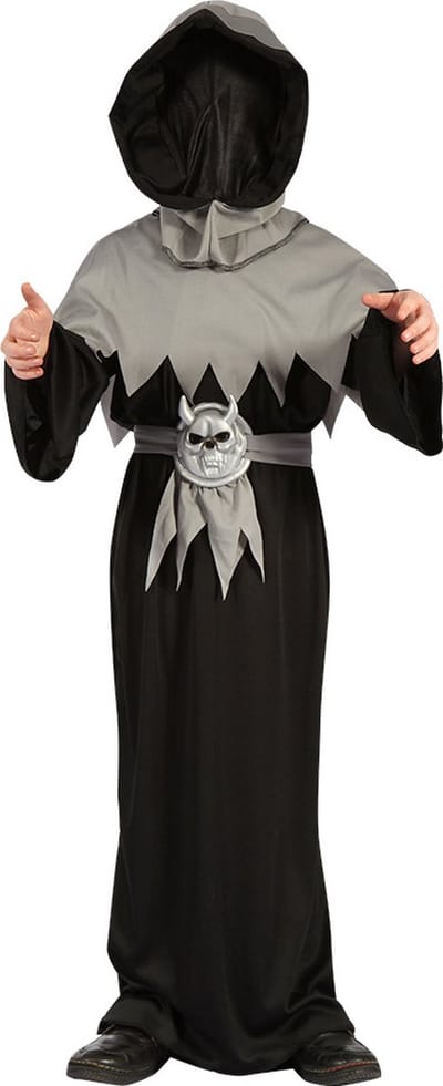 Boland - Kostuum Skull demon (4-6 jr) - Kinderen - Skelet - Halloween verkleedkleding - Reaper - Horror