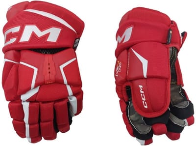CCM - AS-V - PRO - IJshockeyhandschoenen - Volwassenen - Rood - Wit - 13