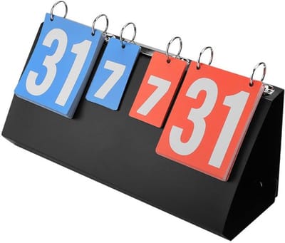 Allecto - Flip Scoreboard - Digitale Scorebord - Voor Tafeltennis