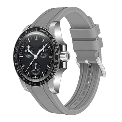 Allecto - Siliconen horlogeband - Sportreservehorlogebandjes - Zacht rubber - 20 mm 22 mm - Universeel en flexibel - Geschikt voor mannen en vrouwe...