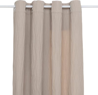 Atmosphera Maëly Gordijn 135x260cm - Gordijnen kant en klaar met haakjes ringen - Terracotta