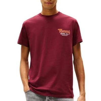T-shirt Korte Mouw Tommy Hilfiger Tjm Slim Font Play