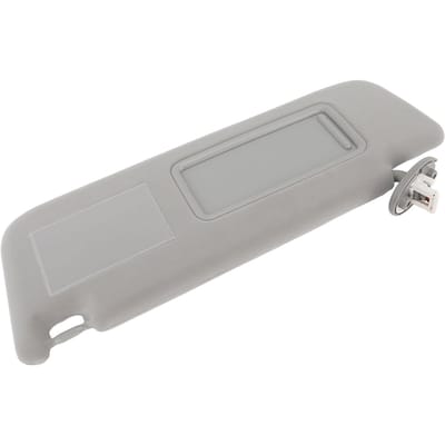 Pare-soleil de voiture Gris Multifonctionnel Robuste Durable Pare-soleil latéral avec Lampe et Miroir Pour Land Cruiser Prado Gauche: gray