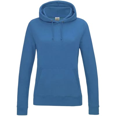 Just Hoods Women´s College Hoodie JH001F - Sapphire Blue - L