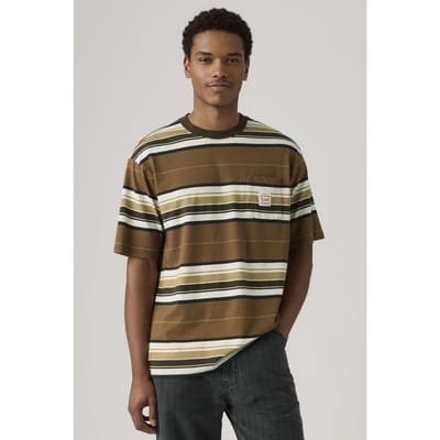 Levi's Workwear Tee Brown Taglia: S | Magliette basic Outlet | Uomo | Marrone