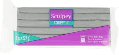 Klei III SIlver 227 gr - Sculpey
