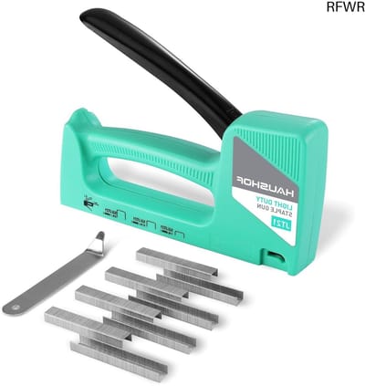 RFWR® Handtacker Nietmachine - Lichtgewicht voor Stoffering en Meubels met 800 Nietjes
