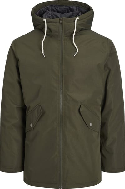 JACK&JONES PLUS JJLOOP PARKA JACKET PLS Heren Jas - Maat EU2XL US1L