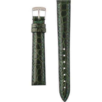 Morellato Horlogebandje - Morellato horlogeband D0751 Liverpool - leer - Groen - bandbreedte 14.00 mm