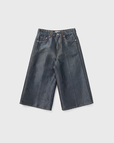 Shiny Weft Denim Shorts