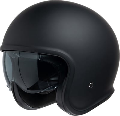 IXS 880 1.0 jethelm | mat zwart | helm met zonnevizier | maat XS