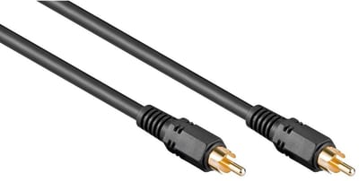Tulp coaxiale digitale audio kabel - 15 meter