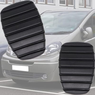 Pedaal Covers - Rubberen Pads - Veiliger Rijden - Antislip Oppervlak - 2 Stuks - Zwart