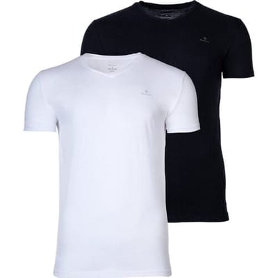 Heren Ondergoed V-HALS T-SHIRT 2P GANT M