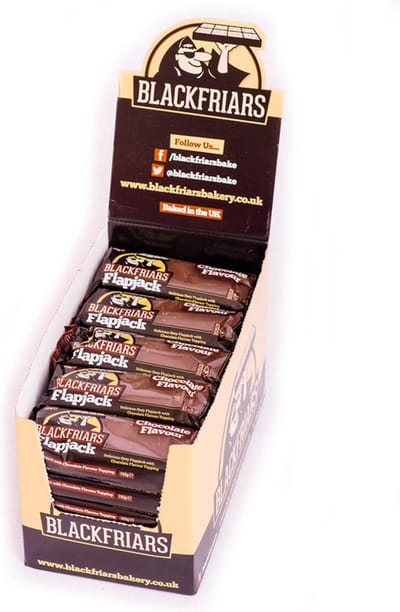 Blackfriars Flapjacks (25x110g) Chocolate - Repen - Energie repen