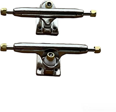 Professionele Fingerboard Trucks 32/34/36mm Chromen Assen met Hardware - Verbeterde V2 Baseplate