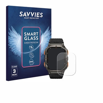 3 Stuks Savvies Screenprotector - geschikt voor Kospet Tank M3 Ultra - beschermfolie glas transparant