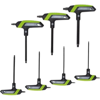 T-greep hexagonale en metrische inbussleutelset Draper TX-STAR
