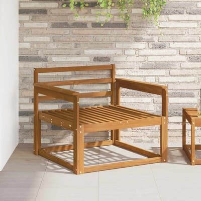 vidaXL - Buiten - Midden - Sofa - Naturel