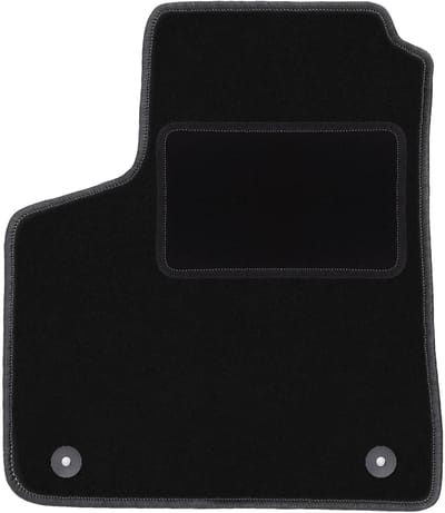 Bestuurdersmat zwart voor: Chevrolet Rezzo minivan (2000-2011)