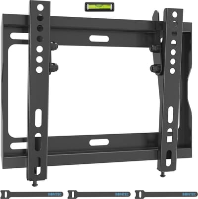 TV Muurbeugel - TV Beugel Wandmontage - Ruimte Besparen - Universele Compatibiliteit - 17-45 inch - Zwart