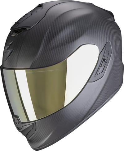 Scorpion Exo-1400 Evo II Carbon Air Solid Matt black - Integraalhelm - Maat XL - Motorhelm - ECE 22-06 gekeurd