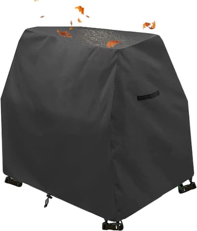Watertafelkleed Deksel - Tafelhoes Tuin - Buiten Beschermen - Waterdicht UV-bestendig - 104 x 635 cm - Grijs