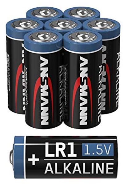 Alkaline LR1 1.5V Batterijen - 8-Pack voor Alarmsystemen en Thermostaten
