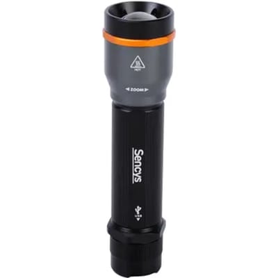 Sencys Zaklamp - 2000 Lm - Oplaadbaar