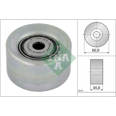 Schaeffler Ina Rondsel/geleiderpoelie, V-riem INA 532 0921 10