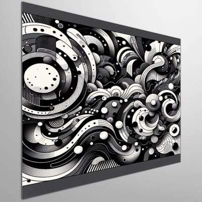 Kunstprint | Wanddecoratie | Dibond | 100 × 100 cm