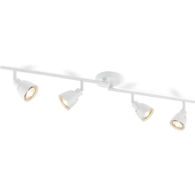 Home Sweet Home - Moderne LED Opbouwspot AKA - Wit - 80.5/9/16.5cm - 4 lichts plafondspot - gemaakt van metaal - voor Woonkamer en Slaapkamer