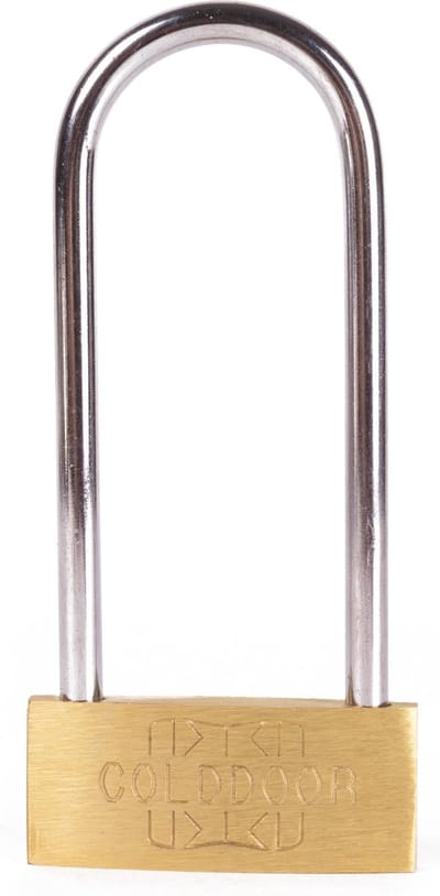 Stahlex Hoog hangslot - 60 mm - 3 sleutels - waterbestendig - veiligheidscategorie C