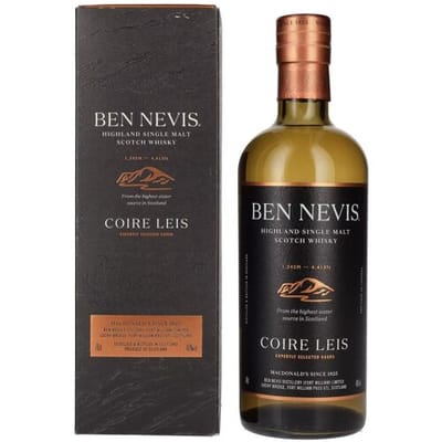 MacDonald's Ben Nevis COIRE LEIS Highland Single Malt 46% Vol. 0,7l in geschenkverpakking