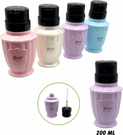 Guardian Beauty Vloeistof Pompje - Dispenserfles - Lege Pomp - Refillable - 200ml - Paars