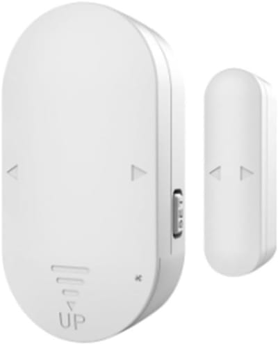 Deurraam Alarm - Beveiligingssysteem Magnetisch - Inbraak Preventie - 130 DB Luid Geluid - Wit