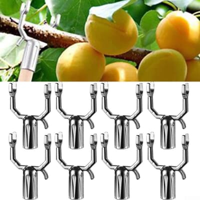 Dailygoods- Takkenbeugel 8 Stuks - Aluminiumlegering - Duurzaam - Ondersteuning - Decoratief - Bescherming tegen schade - Plantsteun