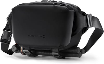 Camera Tas Klein voor DSLR/SLR en Accessoires, Eenvoudige Schoudertas, Zwart, Ideaal voor Fotografie en Reizen