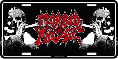 Morbid Angel - Leading The Rats Metalen wandbord - Zwart