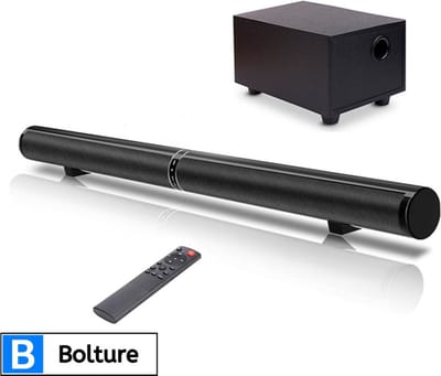 Bolture Soundbar met Ingebouwde Subwoofer - Soundbars voor TV met Subwoofer - Soundbars voor TV Draadloos met Hdmi - Surround Sound