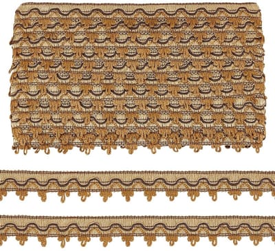 Dailygoods- Gevlochten Polyesterlint 12 m - Decoratie Lint - Vlechtband - Naaien - Woondecoratie - Kostuum - 30 mm Breed - Decoratielint