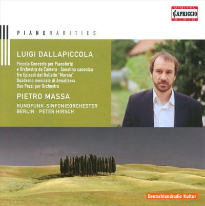 Pietro Massa, Rundfunk-Sinfonieorchester Berlin, Peter Hirsch - Piccolo Concerto Per Pianoforte E Orchestra Camera (CD)