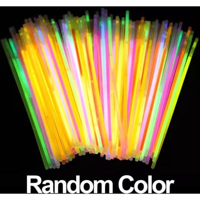 10/100 Stuks Glow Sticks Speelgoed Fluorescentie Gloeiend in Het Donker DIY Armband Ketting Lichtgevende Glowstick Verjaardag Bruiloft Feest Decor 100PCS